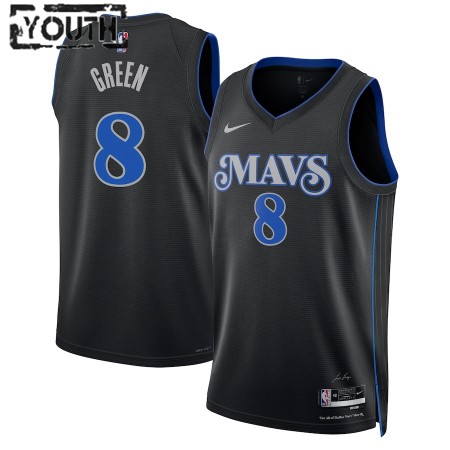 Camiseta Niños Dallas Mavericks Josh Green 2023-24 Nike City Edition Negro Swingman Camiseta Niños Dallas Mavericks Josh Green 2023-24 Nike City Edition Negro Swingman